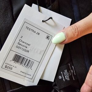 Theory Charcoal Trousers